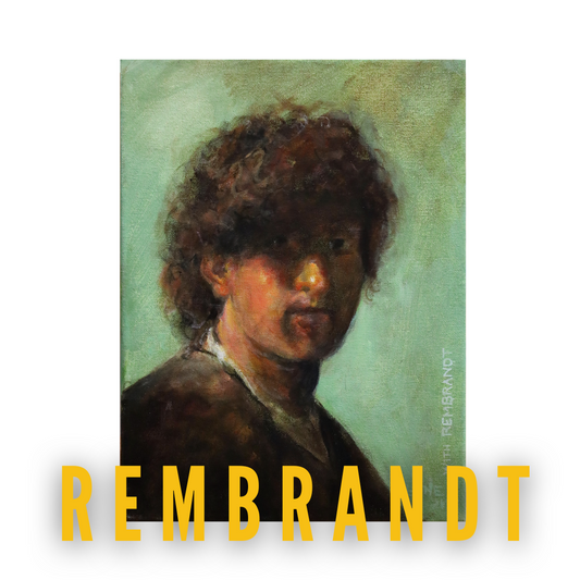 Rembrandt Youth (Green) Print