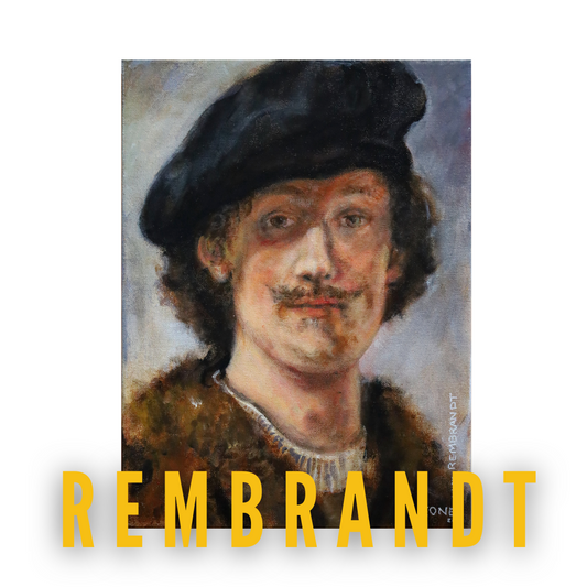 Rembrandt Youth ('Stache) Print